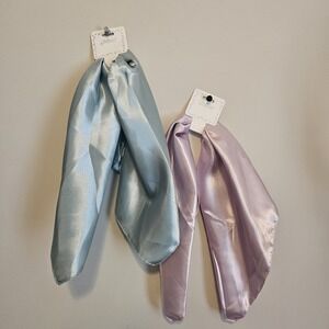 Princess Girls Hair Scarves Blue Pink
